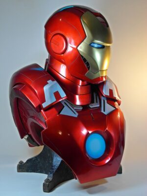 Iron Man Mark VII Iron Man Life-Size Bust de Sideshow Collectibles The Avenger