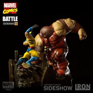 Wolverine vs Juggernaut Diorama by Iron Studios 1/6 Battle Diorama, Nuevo y sellado