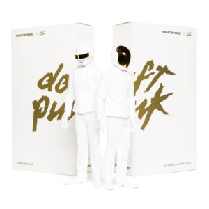 DAFT PUNK SET Medicom Real Action Heroes 1/6 scale figure Daft Punk, SEMINUEVO AL 100