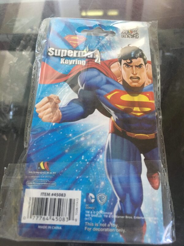 LLAVERO SUPERMAN DC Comics Keyring