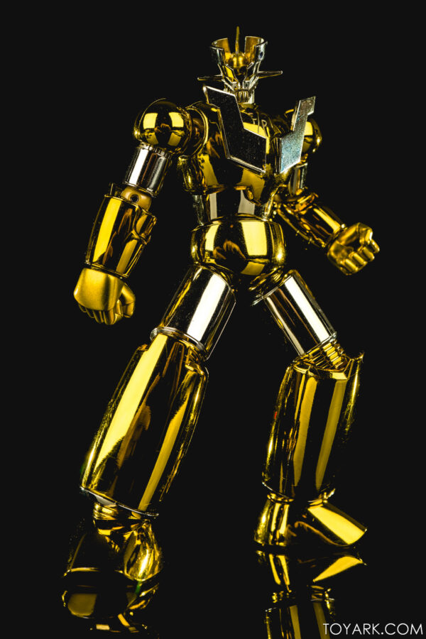 MAZINGER Tamashii Nations 10th Anniversary SUPER ROBOT CHOGOKIN SHIN MAZINGER Z GOLD ver., NUEVO Y SELLADO CON CAJA CAFÉ