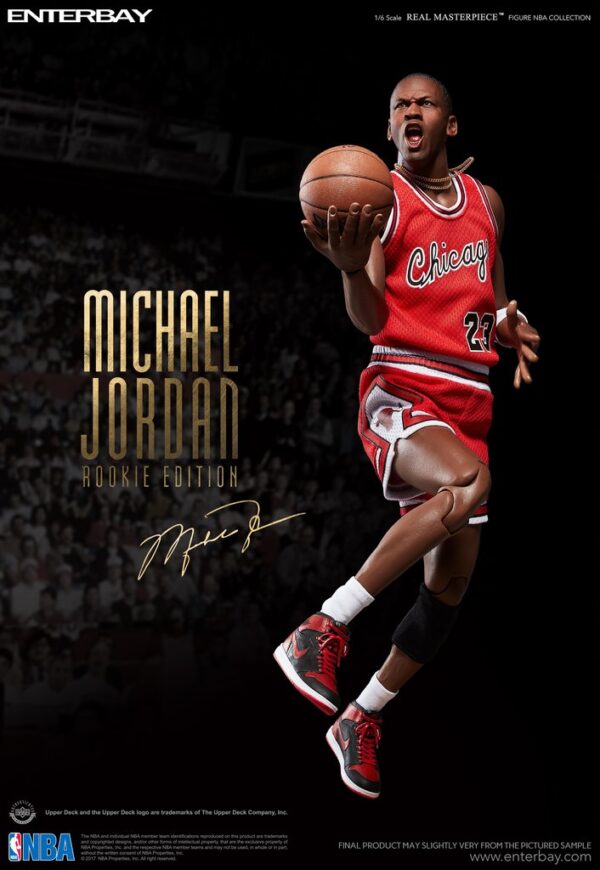 BASQUETBALL MICHAEL JORDAN Rookie Version 1/6 Enterbay NBA Chicago Bulls