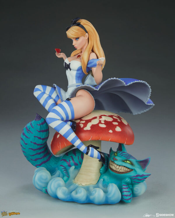 J. Scott Campbell Fairytale Fantasies Collection Alice in Wonderland Statue by Sideshow