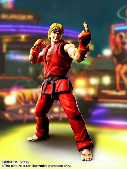 STREET FIGTHER S.H. Figuarts  KEN MASTERS NUEVO
