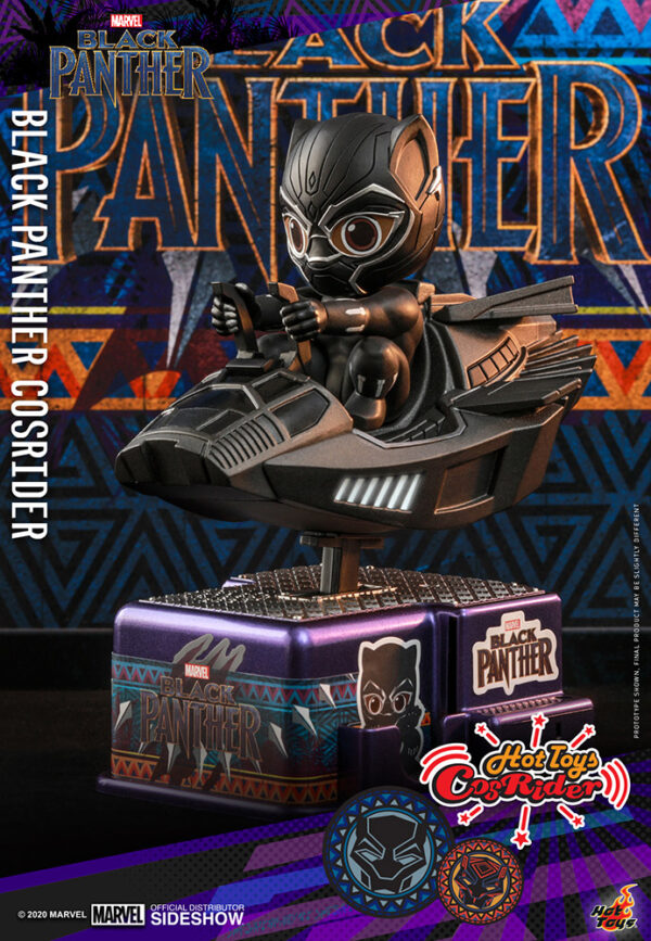 Hot Toys CosRider Series Black Panther Marvel , NUEVO Y SELLADO
