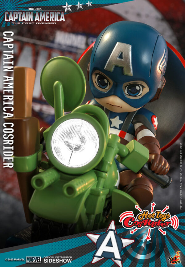 Hot Toys CosRider Series  Captain America Marvel - Captain America: The First Avenger NUEVO Y SELLADO