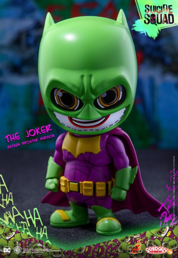 Batman Cosbaby HOT TOYS  Batman Impostor (The Joker), NUEVO Y SELLADO