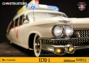 Ghostbusters ECTO1- 1984 1/6  Blitzway Metálico, con luces y sonido NUEVO