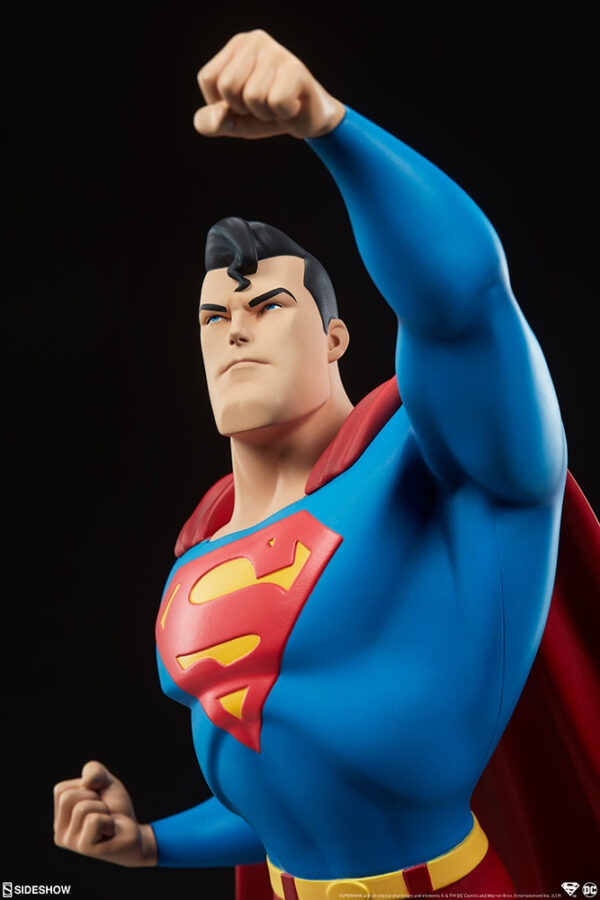 Superman animated series premium format Sideshow