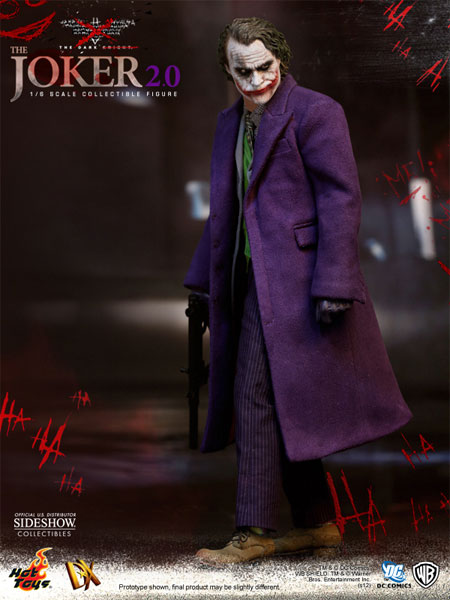 BATMAN The Joker 2.0 - DX Series 1/6 Hot Toys The Dark Knight, en excelentes condiciones