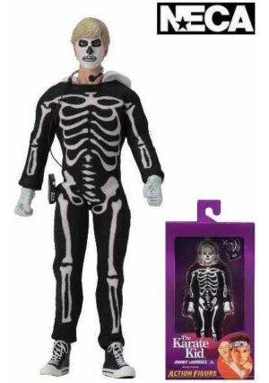 Neca KARATE KID  Johnny en su traje de esqueleto Figura de Acción, NUEVO Y SELLADO