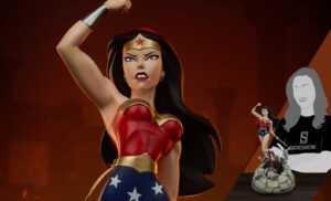 Wonder Woman ESTATUA Sideshow Animated Series Collection-REGULAR