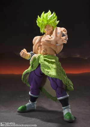 DRAGON BALL S.H FIGUARTS BROLY FULL POWER REISSUE NUEVO Y SELLADO