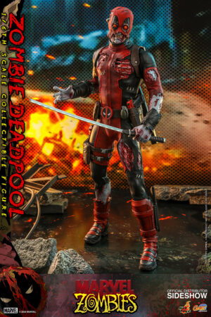 Deadpool Zombie Sixth Scale Figure by Hot Toys, nuevo