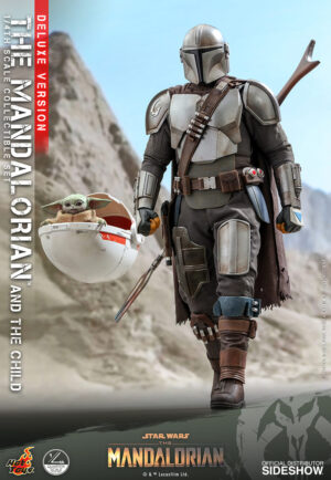 STAR WARS The Mandalorian with Child (Deluxe) 1/4 scale