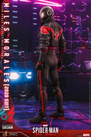 SpiderMan: (Miles Morales 2020 Suit) 1/6 Scale HOT TOYS, NUEVA Y SELLADA