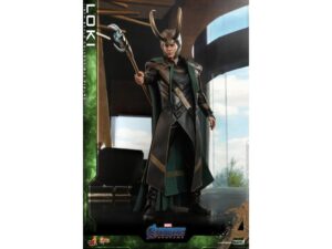 Loki HOT TOYS Avengers: Endgame MMS579 Loki 1/6th Scale, NUEVO, SELLADO, CON CAJA CAFE