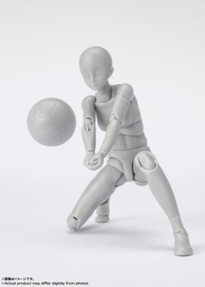 SHF Body Chan -Sports- Edition DX SET (Gray Color Ver.), NUEVO Y SELLADO