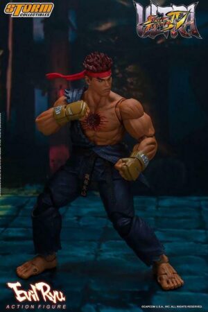 STREET FIGTHER Evil Ryu 1/12 Action Figure Storm Collectibles