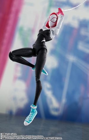 SPIDERMAN S.H.Figuarts Spider-Gwen (Spider-Man: Across the Spider-Verse) TAMASHII NATIONS 15TH ANIV