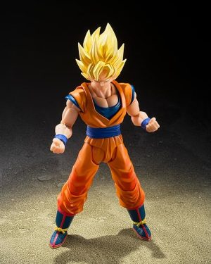 DRAGON BALL - Son Goku Super Saiyan (THE GAMES BEGIN) 3.0 - S.H.Figuarts NUEVO Y SELLADO