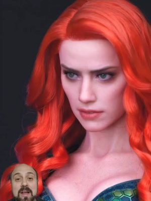 Mera Of Aquaman Original 1/3 Jnd Studios Hyperreal Movie
