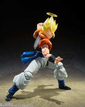 DRAGON BALL Super Saiyan Gogeta -Edición Exclusiva SHFIGUARTS, nuevo y sellado con caja café