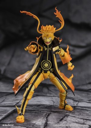 NARUTO SHIPPUDEN S.H.Figuarts NARUTO UZUMAKI [Kurama Link Mode] -Courageous Strength That Binds-
