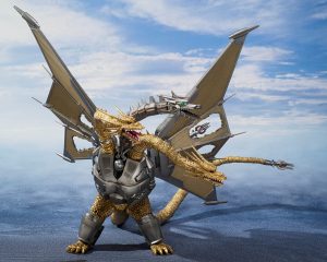 GODZILLA S.H.MonsterArts MECHA GHIDORAH Shinjuku Decisive Battle Special Set
