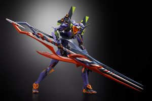 EVANGELION METALBUILD EVANGELION TEST TYPE-01 30th with the spear of Gaius