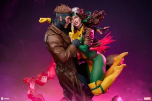 X-MEN Rogue and Gambit Statue sideshow – nueva y sellada